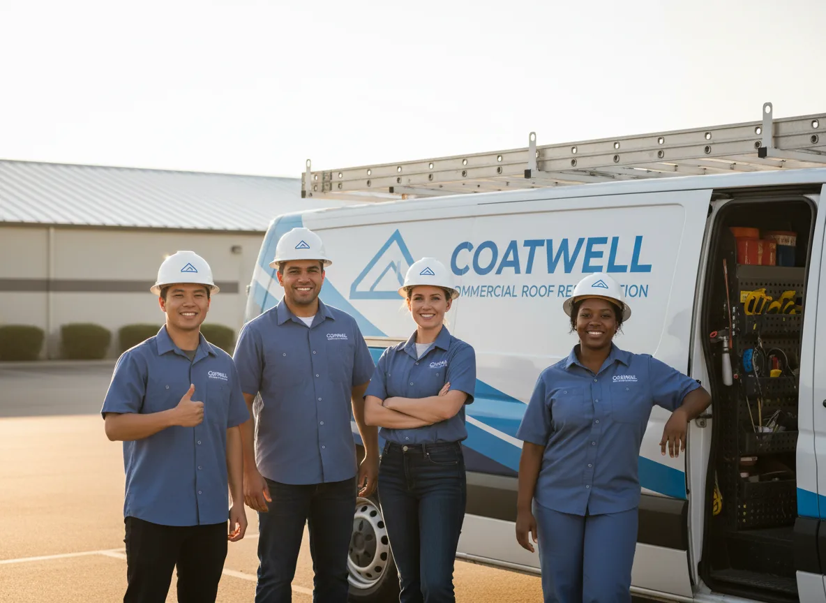 Commercial roof coating company in Kingsville, OH